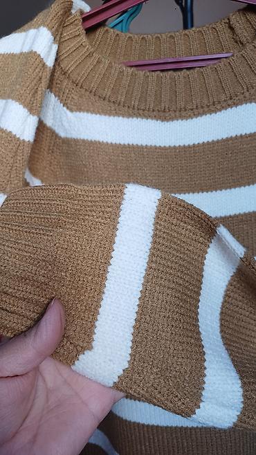 Кофты, свитеры: Кофта, Оверсайз, Удлиненная модель, Высокая горловина, Зима, Китай, L — 8