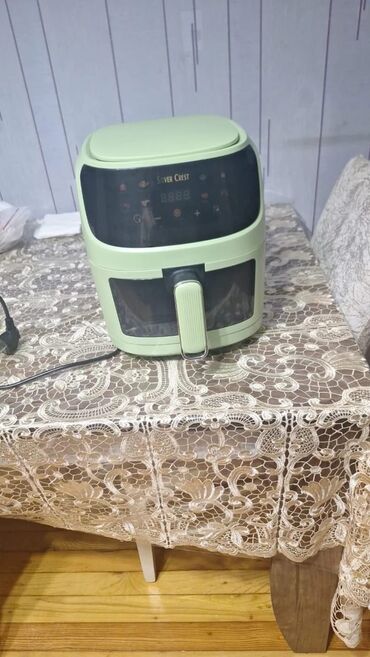 82 ekran tv ikinci el: Satılır – Silver Crest Air Fryer ✅ Germaniya istehsalı, yaşıl rəng, 8L