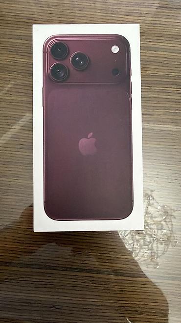 Уюлдук телефондор жана аксессуарлар: IPhone 18 Pro Max, Жаңы, 512 ГБ, Кочкул кызыл, Кабель — 2