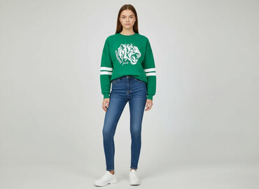 koszulki z tygrysem: FB Sister, Women`s sweatshirt, size 2XS