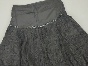 spódnice szyfonowa czarne: Skirt, M (EU 38), condition - Good