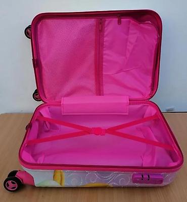 Rančevi, torbe i koferi: Dečiji kofer sa motivom princeza - Tvrda školjka sa sjajnim printom — 3