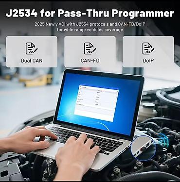 Alati za automobile: Novo-XTOOL XTS500 J2534 VCI OBD2 All System ECU Coding Alat za — 17