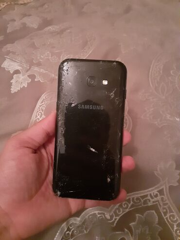 samsung galaxy j1 mini prime qiymeti: Samsung Galaxy A5 2017, 32 GB, rəng - Qara, Qırıq