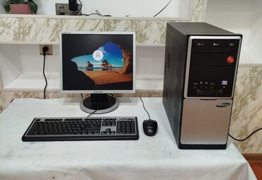 Modemlər və şəbəkə avadanlıqları: Komputer ddr2🖥️ Ìslekdir🖱️ problemsiz. Windows. 10.pro yaddas Hdd