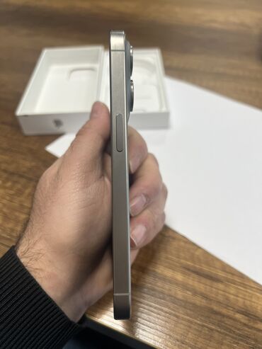 Apple iPhone: IPhone 15 Pro, 128 GB, Natural Titanium -da lalafo.az — 3 Apple iPhone: IPhone 15 Pro, 128 GB, Natural Titanium — 3
