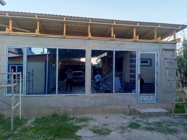 Алюминиевые окна на заказ: Алюминиевое окно на заказ, Тип окна: Витражные, Мансардные, Панорамные, Бесплатная установка, Без рассрочки — 3