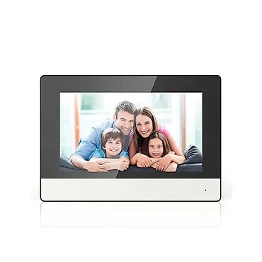 komputer manitorlari: Hikvision DS-KH6320-WTE1 KH6 Series – 7 düymlük qara IP Indoor Station — 1
