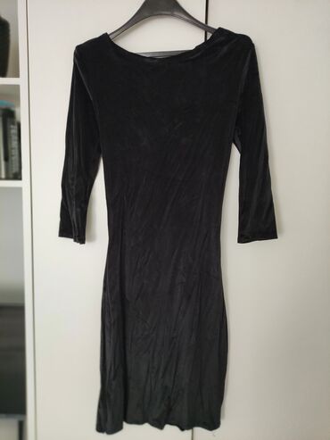 waikiki crna haljina: S (EU 36), bоја - Crna, Koktel, klub, Drugi tip rukava