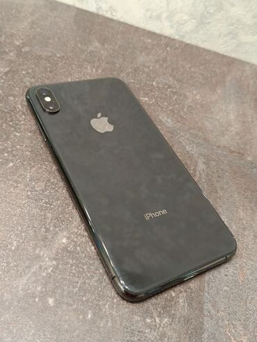 Apple iPhone: IPhone Xs Max, Б/у, 256 ГБ, Черный, Коробка, 76 %