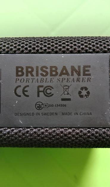 Audio: "URBANISTA-BRISBANE" ®™ prenosni Bluetooth zvučnik od 20W — 2