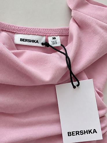 ucuz saatlar instagram: Bershka qadın topu - Rəng: açıq çəhrayı - Bədən ölçüsü: XS (EUR XS / — 3