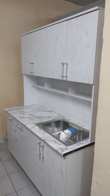 Кухонные гарнитуры: Кухонный гарнитур, Новый, цвет - Белый, Платная доставка — 28