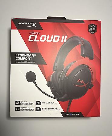 logitech g pro x: Yeni Simli Qulaqcıqlar, HyperX, rəng - Qara — 1