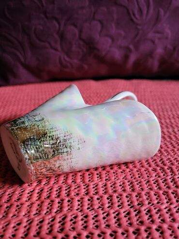 Ostali kućni dekor: Korpa nova Martintoda Nemacka iz 70ih. Korpa porcelanska sa sedef — 8