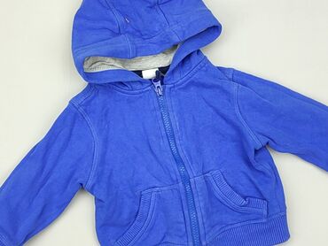 kurtka jeansowa dla chłopca: Bluza, 9-12 m, stan - Dobry