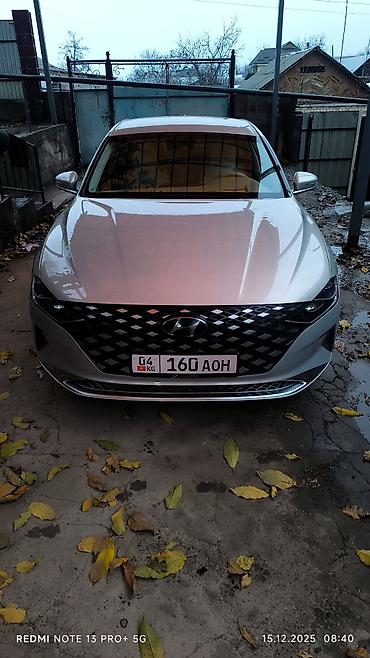 электро машине: Hyundai Grandeur: 2020 г., 2.4 л, Гибрид, Седан — 1