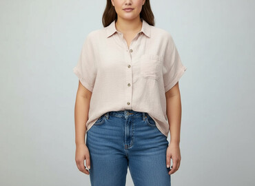 Shirts: H&M L.O.G.G., Women`s shirt, size 3XL