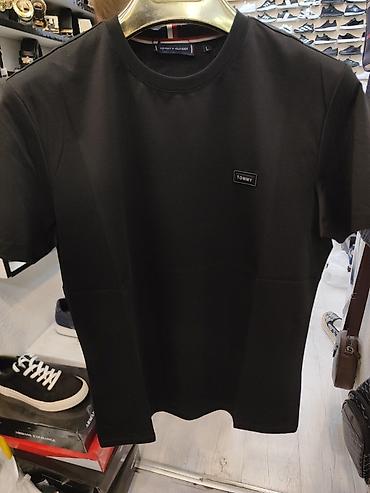Kişi geyimləri: Futbolka, Tommy Hilfiger, L, rəng - Qara — 3