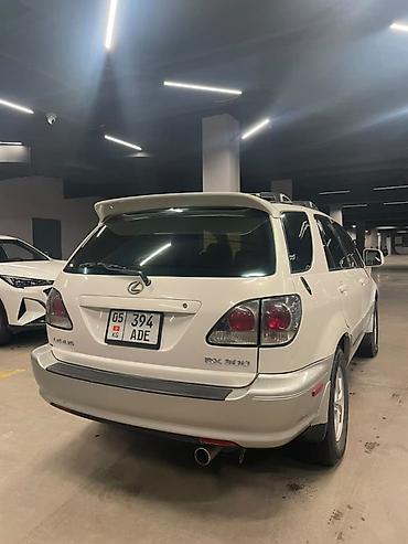 салон машины: Lexus RX: 2001 г., Автомат, Бензин, Кроссовер — 6