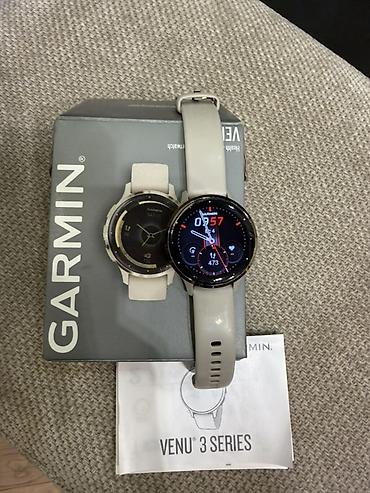 Garmin Venu 3 Series — умные часы с круглым AMOLED‑дисплеем, сенсорным