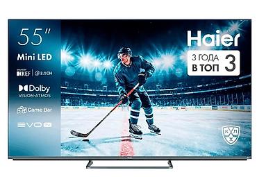 Телевизоры: Телевизор Haier 55 MiniLED M4 Диагональ экрана 55″ - 140см Разрешение — 2