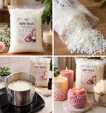 etirli samlar: Şam Soya mumu — 4
