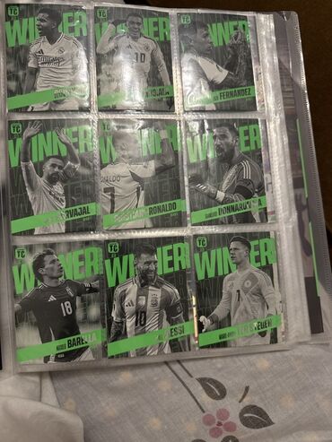 Kolleksiya kartları: Panini Top Class – Pure Football kolleksiya albomu və içində seçmə — 11