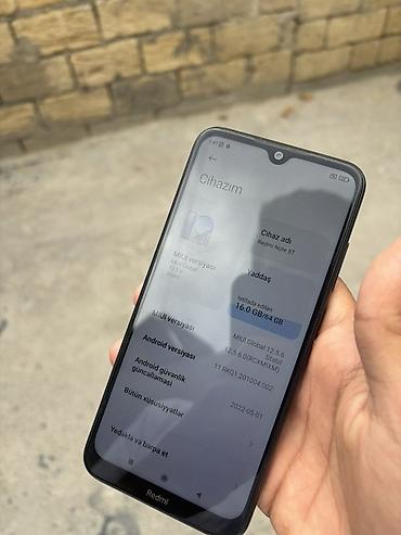 mi band 9: Redmi Note 8T, 64 GB, rəng - Boz, Barmaq izi — 7