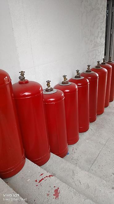 Газовые баллоны: Баллоны газовые стальные, окраска красная - Предназначение: хранение — 5