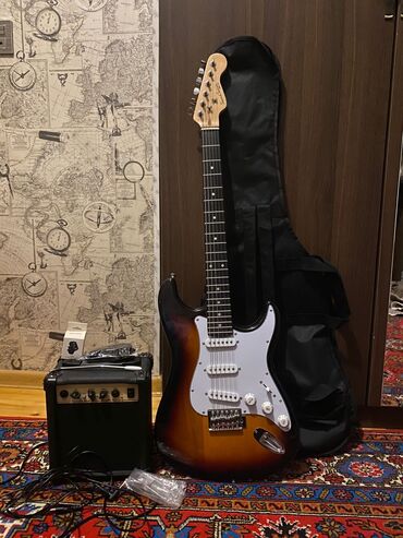 gitara kabel: Soundstation Rider-Gp Dasta daxildir: Kamar, gitara çantasi, kabel