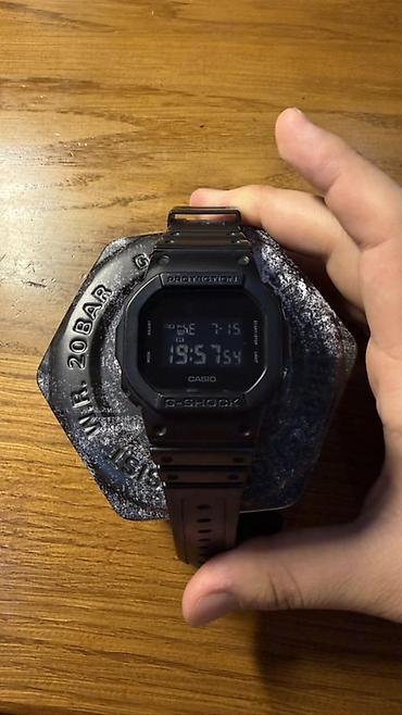 g shock protection casio: CASIO G‑SHOCK (классическая квадратная серия) - Корпус и безель — 3