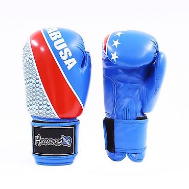 Əlcəklər: Boks əlcəyi "Hayabusa". Made in Pakistan. Materialı pyu-dur. Metrolara — 10