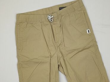 spodnie woskowane czekoladowe: Shorts, H&M, 12 years, 146/152, condition - Very good