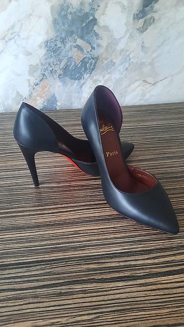 лабутен туфли: Туфли, 36, Christian Louboutin, Новый, цвет - Черный, Самовывоз — 4