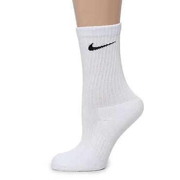 nike tech flees: Белые спортивные носки Nike (классическая длина, до середины голени) — 2
