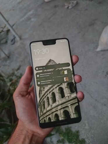 Daş yunu: Google Pixel 3 XL, 64 GB, rəng - Bənövşəyi, Düyməli
