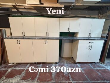 Mətbəx mebeli: *370₼ MƏTBƏX mebeli yeni və sifariş*‼️ Əldə var ÖLÇÜ:-3.03 ÇATDIRILMA