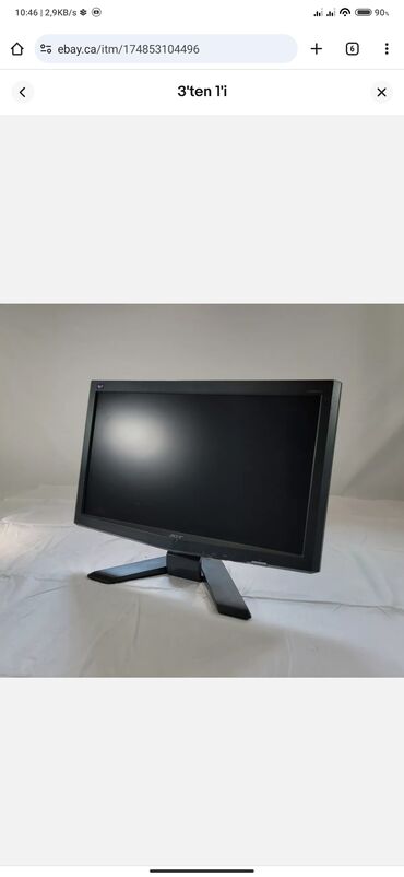 monitor acer: Stol üstü pc ile barter olunur 1080×1920