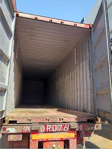 buz: 40 fut quru yük konteyneri Məhsul təsviri: - Standart 40’ (12 m) quru — 5