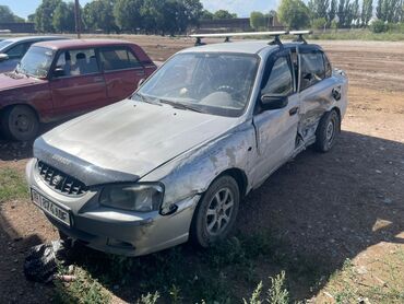 бампер передний форд фокус 1: Hyundai Accent седан, серебристый, левый руль. Основные параметры: -