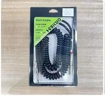barski set: SPIRALNI VINTAGE KABL ZA GITARU BAS 5M 10M BESPLATNA DOSTAVA | 5m — 6