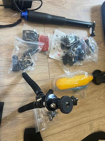 Видеокамеры: Го про Макс Go pro Max 360 С двумя батареями, палка от Godis, и все — 10