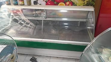 Soyuducu avadanlığı: Soyuducu vitrin 430 Azn satılır. Ölçüsü 1.80. Tam işləkdir.Endirim — 1