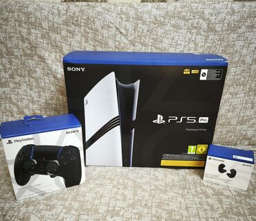 PS5 (Sony PlayStation 5): Sony PlayStation dəsti - PlayStation 5 Pro konsolu - 4K 120 Hz — 2