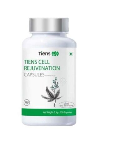 helix original капсула цена в бишкеке: Tiens brendinə məxsus ağ rəngli qablaşdırmada "Tiens Cell Rejuvenation