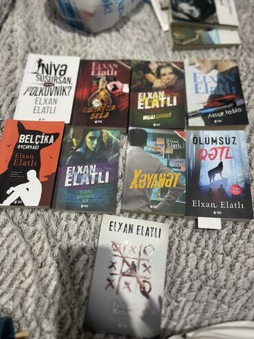 Asia: Elxan Elatlı əsərlərindən ibarət kitab dəsti Tərkib: - “Niyə