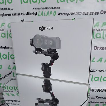 Digər foto və video aksesuarları: DJİ Ronin RS4 təzə baglı qutuda.
Orxan_Şəki