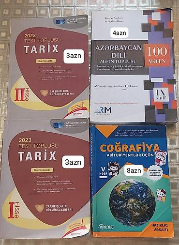 Testlər: Məktəb və imtahan hazırlığı üçün müxtəlif fənn üzrə kitablar - — 6