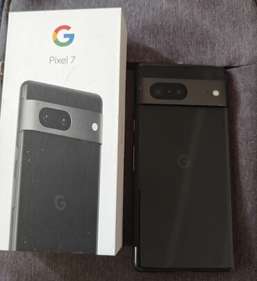 телефон гугл: Google Pixel 7, Колдонулган, 128 ГБ, түсү - Кара
